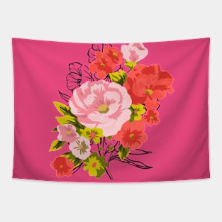 Spring Bouquet Tapestry
