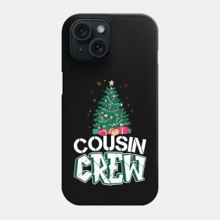 Christmas Cousin Crew Santa Hat Men Women Kids Phone Case