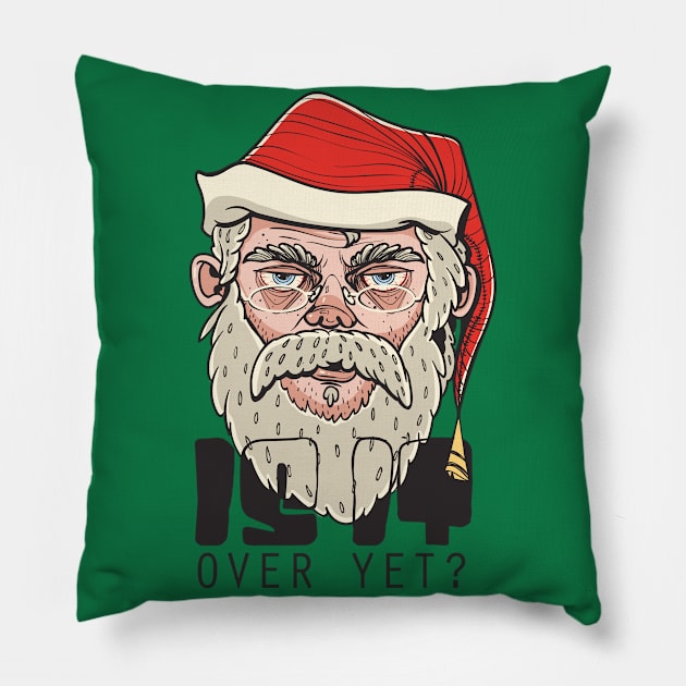 Is it over yet? Pillow by Magda