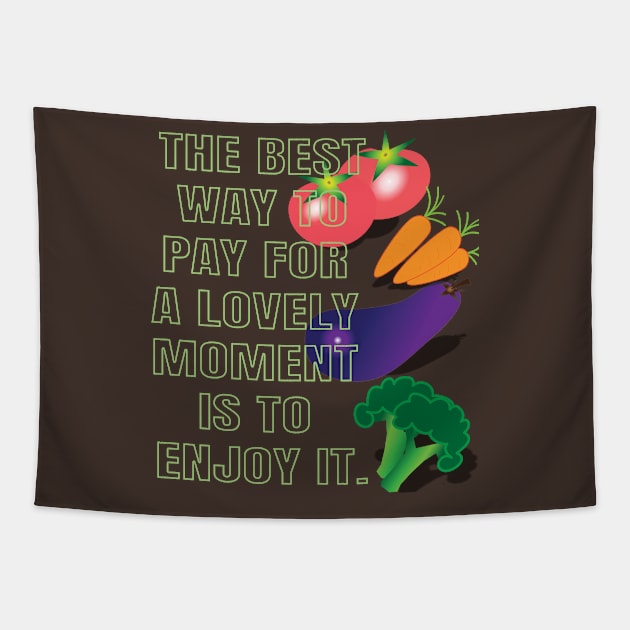 Vegan Tapestry by TeeText