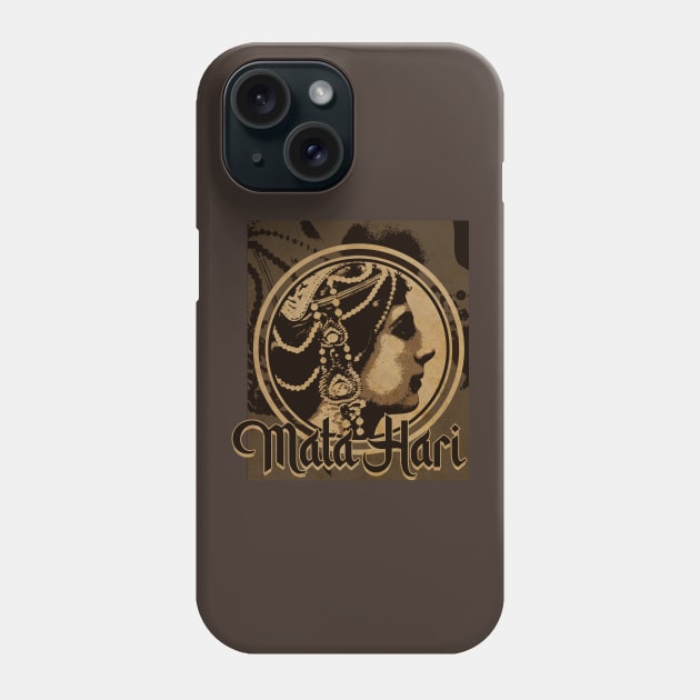 War Chronicles: Mata Hari Phone Case by CTShirts