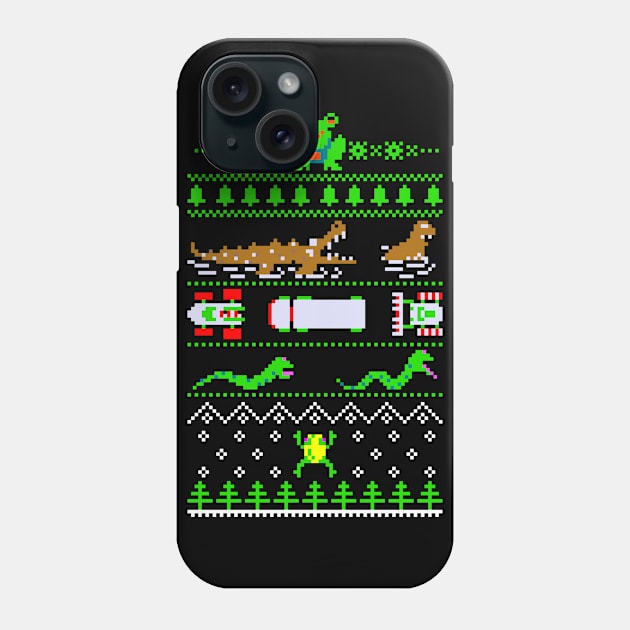 Froggin Christmas Phone Case by Nerd_art