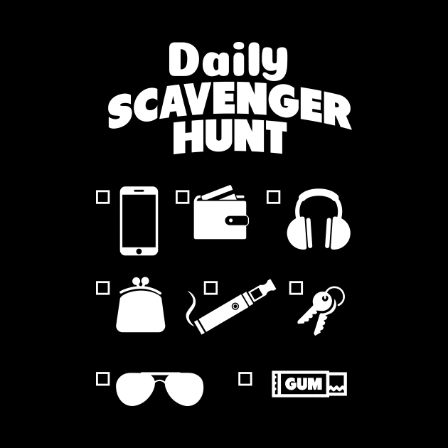 Daily Scavenger Hunt by GuiltlessGoods