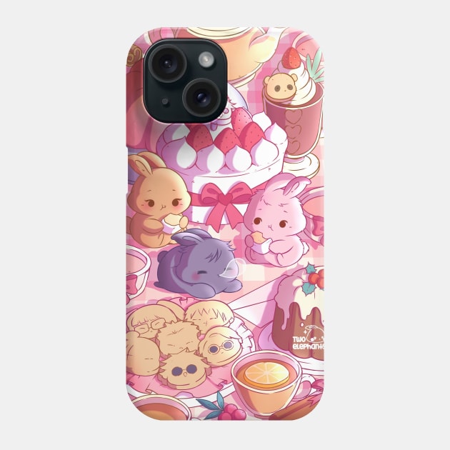 Christmas feast (Jjk bunnies) Phone Case by Two elephants 