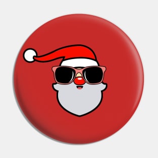 Cool Santa Claus Pin