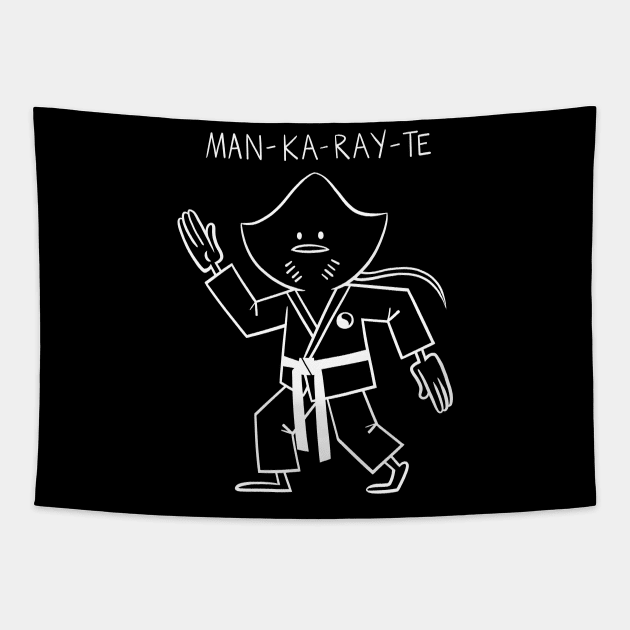 Man-Ka-Ray-Te Tapestry by nocturnallygeekyme