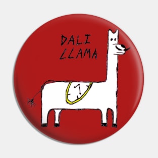 Dali Llama Pin