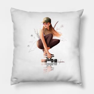 Skater girl Pillow