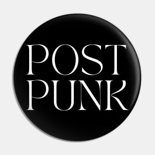 Post punk Pin