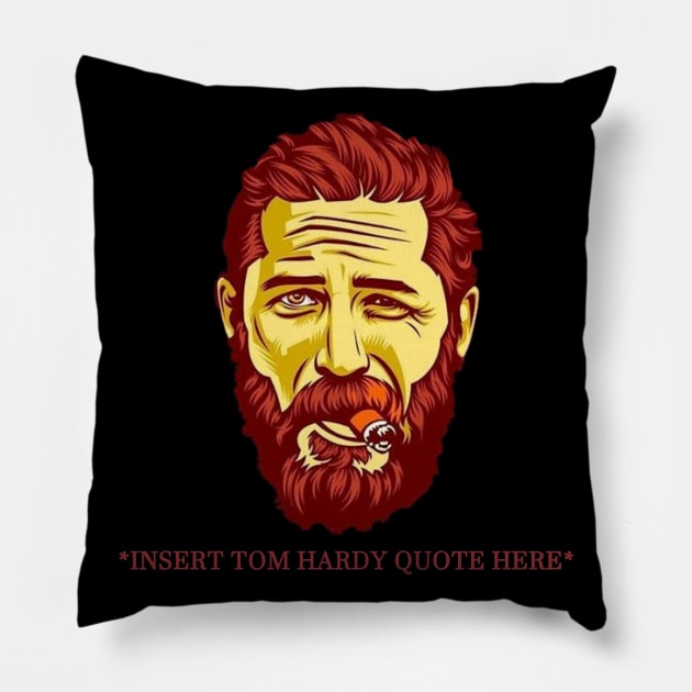 Tom Hardy Pillow by Bob_ashrul