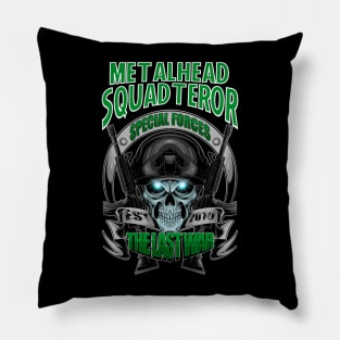 METAL HEAD SQUAD FORCE Pillow