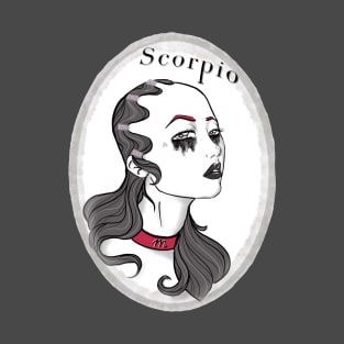 Scorpio Zodiac Sign Art T-Shirt