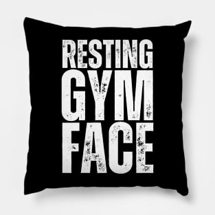 Resting Gym Face Pillow