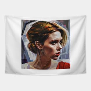 Free painting of Scarlett Tapestry