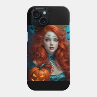 Red Halloween Beauty Phone Case