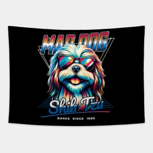 Mad Dog Shih Tzu Tapestry