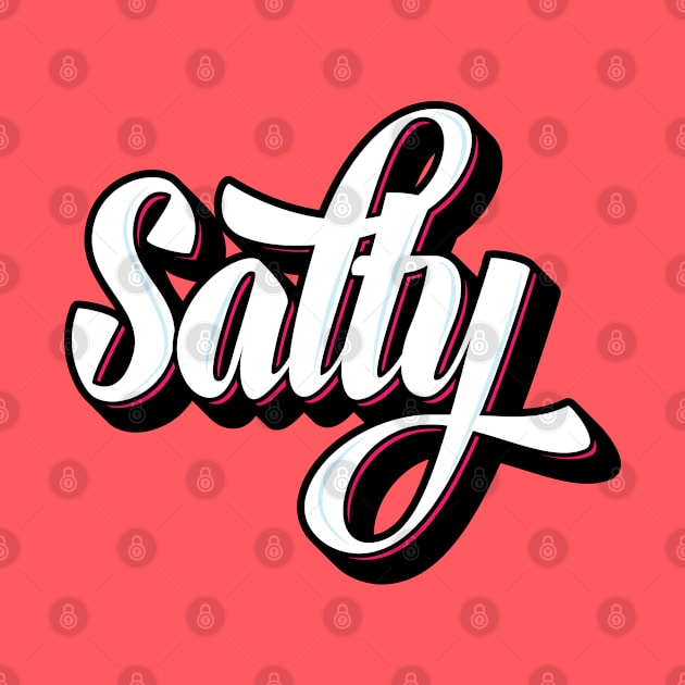 Salty Graffiti Small by BeyondTheDeck