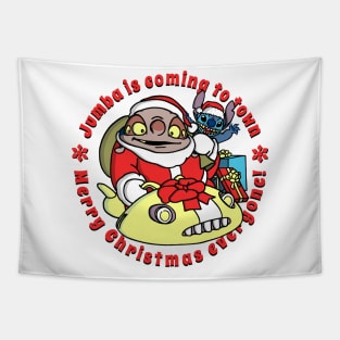 Jumba is coming to town | Merry Christmas everyone! Tapestry