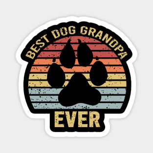 Best Dog Grandpa Ever Magnet