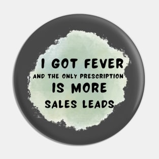 Sales rep funny Pin