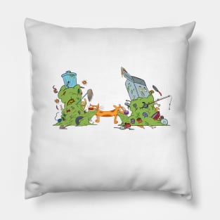 CatDog Puking Pillow