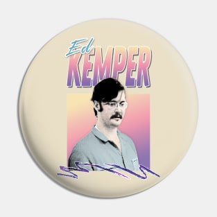 Ed Kemper Aesthetic Retro Styled Design Pin