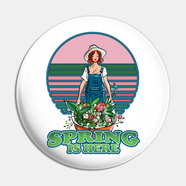 Spring is here and coming- I love to Spring Garden Pin by Joaddo