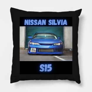 Nissan Silvia S15 - Cartoon Design Pillow