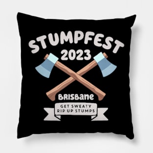 Stumpfest 2023 Brisbane Get Sweaty Pillow