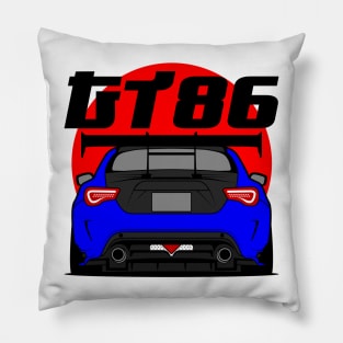 Tuned GT86 Rear Blue Pillow