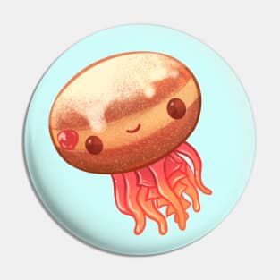 Jelly Donut Fish Pin