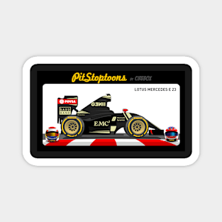 LOTUS MERCEDES E23_ 2015 Magnet