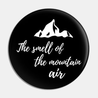 Mountains Hiking Pin