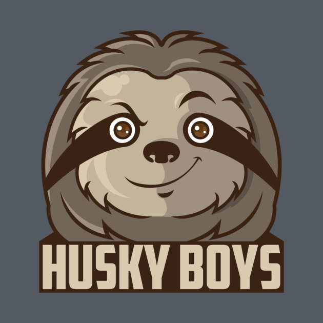 HuskyBoys Sloth Logo by FalseKillSwitch