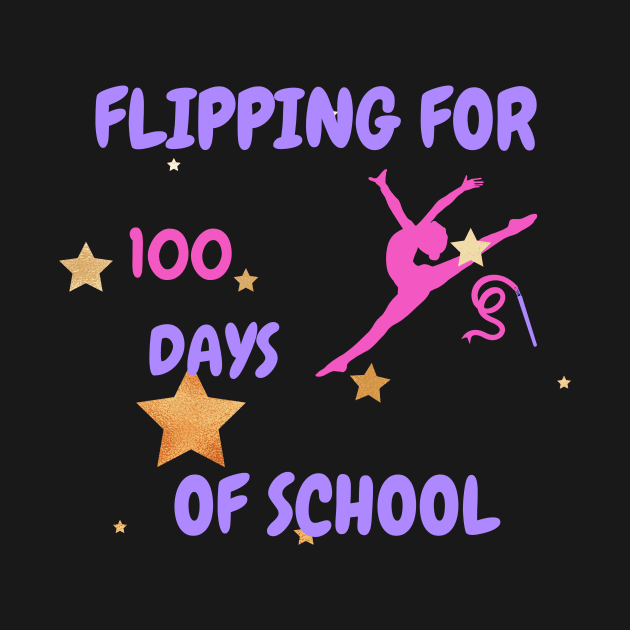 100 Days of School Shirt Girls Gymnastics 100 Days Shirt, Gymnastics 100 Days Shirt,Gymnastics Shirts Kids, Girls Gymnast Gifts Tumble Flip by flooky