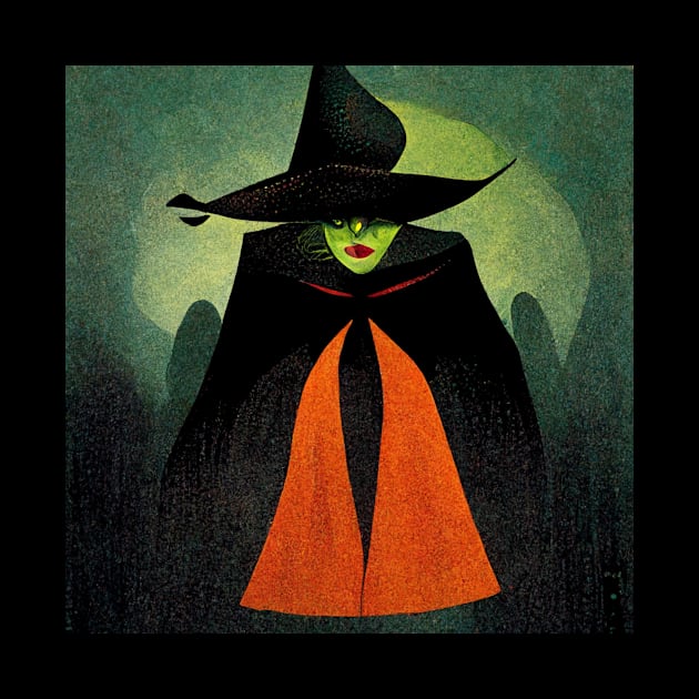 Beloved Wicked Witch of the West in an abstract version. by Liana Campbell