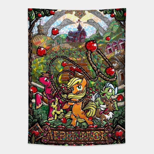 My Little Pony: Friendship is Magic - Applejack Tapestry by Glen Bosiwang Pop Culture Bonanza!