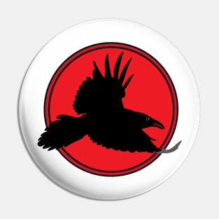 The Raven in Red Pin