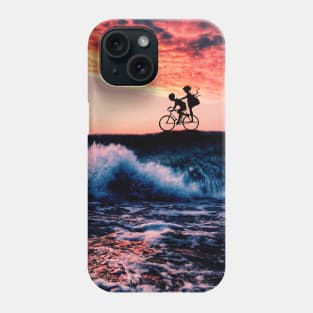 Riding the Waves Phone Case