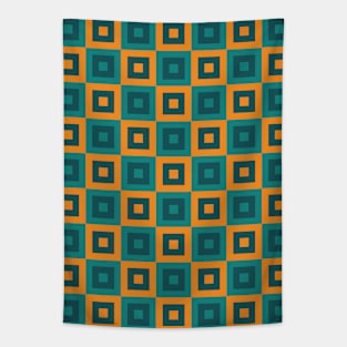 Square Seamless Pattern - Floor Tiles Inspired 002#002 Tapestry