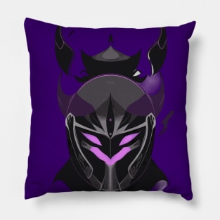 dark roman helmet Pillow