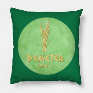 demeter cabin4 Pillow