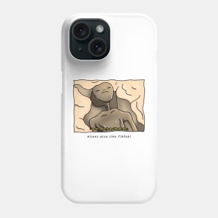 AlienHub: Aliens also like tiktok Phone Case