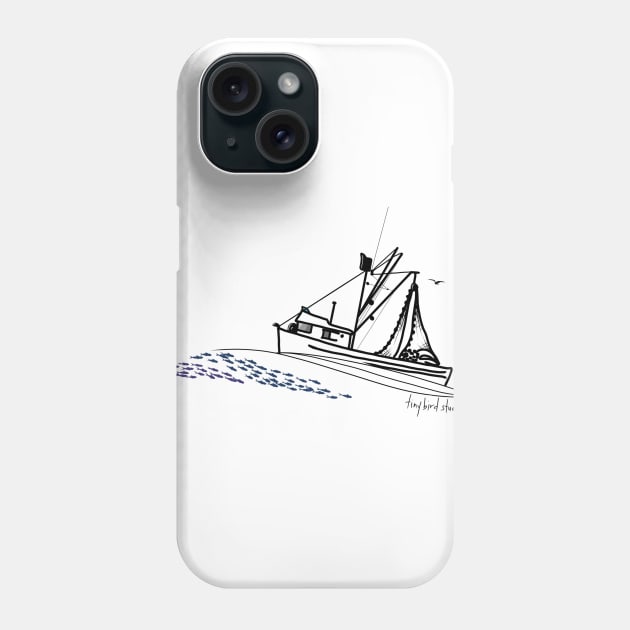 Retro Seiner Reboot Phone Case by Tiny Bird Studio