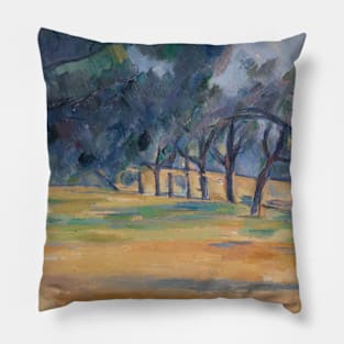 The Allee at Marines by Paul Cezanne Pillow