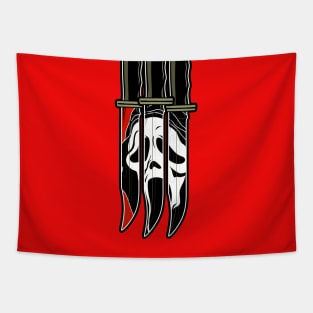 Screaming Blades Tapestry