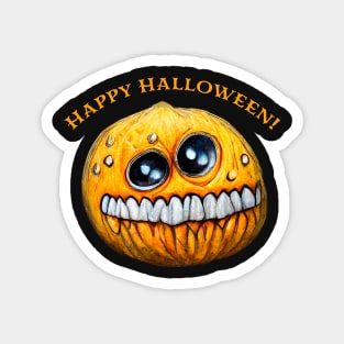 Happy Halloween Pumpkin Magnet