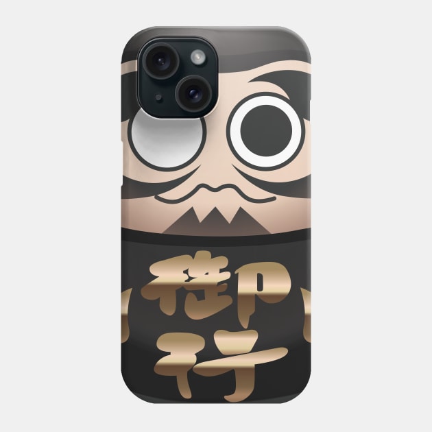 Daruma_black Phone Case by Petites Choses