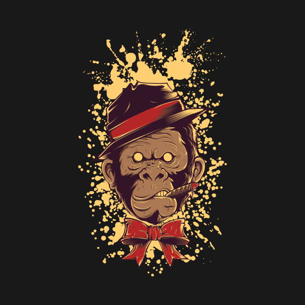 Mafia Monkey by oksmash