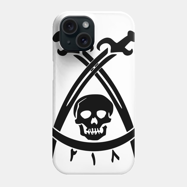 DEN OF THIEVES (black on white) Phone Case by R218